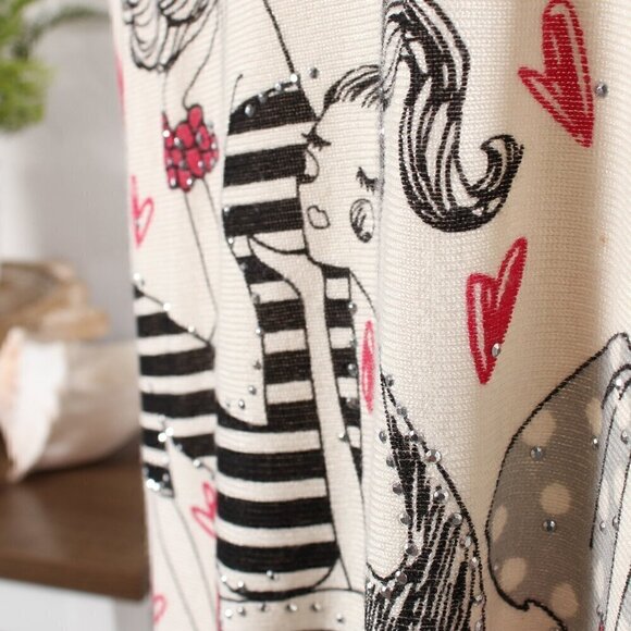 Mesh + Lace Lightweight Sweater - XL - Picture 4 of 6